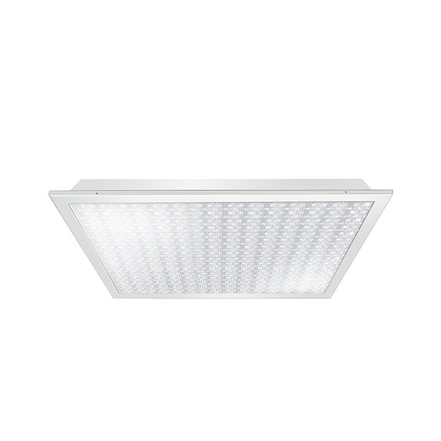 ESYLUX EQ10132414 LED-Deckeneinlegeleuchte mit transparentem mikroprismatischem Diffusor Farbtemperatur ca 2700 - 6500 K (Tunable White) CELINE-2 PNL 625 DDP TR 4200 8TW IP20 ELC Weiß