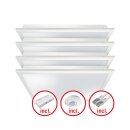 ESYLUX EQ10132421 LED-Leuchtenset mit opaler (MILKY)...