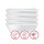 ESYLUX EQ10132421 LED-Leuchtenset mit opaler (MILKY) Abdeckung (Diffusor) LED-Leistung 120W Bestehend aus 4 Leuchten mit 30W Farbtemperatur ca 4000K QUADRO-SET CELINE-2 600 DDP OP 840 IR ELC Weiß