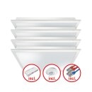 ESYLUX EQ10132438 LED-Leuchtenset mit opaler (MILKY)...