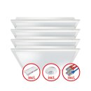 Esylux EQ10132438 LED-Leuchtenset mit opaler (MILKY)...