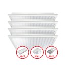 ESYLUX EQ10132445 LED-Leuchtenset mit prismatischer...