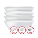 ESYLUX EQ10132469 LED-Leuchtenset mit opaler (MILKY)...