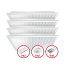 ESYLUX EQ10132483 LED-Leuchtenset mit prismatischer...