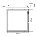 ESYLUX EQ10132483 LED-Leuchtenset mit prismatischer...