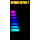ESYLUX EL10810794 LED-Strahler 10 W 3000 K BASIC OFL TR 1000 830 BK Schwarz