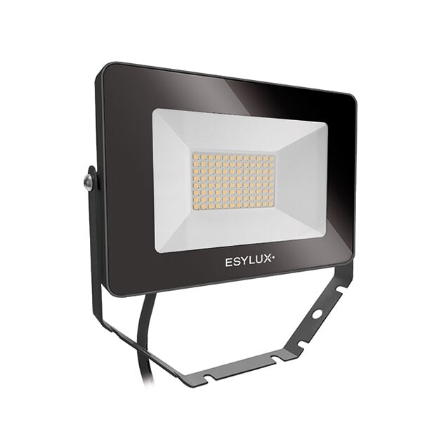 ESYLUX EL10810831 LED-Strahler 30 W 3000 K BASIC OFL TR 3000 830 BK Schwarz