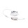 ESYLUX EO10298974 LED Downlight zum Einbau in Decken-/Wandausschnitten mit 68mm 5W 4K inkl Std Treiber an/aus ELSA-2 DL 68 OP 100° 500 840 WH Weiß