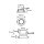 ESYLUX EO10298974 LED Downlight zum Einbau in Decken-/Wandausschnitten mit 68mm 5W 4K inkl Std Treiber an/aus ELSA-2 DL 68 OP 100° 500 840 WH Weiß