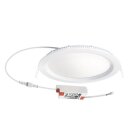 ESYLUX EO10299001 LED Downlight zum Einbau in Decken-/Wandausschnitten mit 225mm 18W 3K inkl Std Treiber an/aus