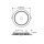 ESYLUX EO10299025 LED Downlight zum Einbau in Decken-/Wandausschnitten mit 225mm 18W 3K integrierter Bewegungsmelder ELSA-2 DL 225 OP 110° 1800 830 MD IR WH Weiß