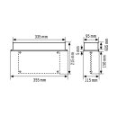 ESYLUX EN10031601 Notleuchte mit 3 h Notlichtdauer 25 m...