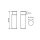 ESYLUX EL10820700 LED Pollerleuchte mit Lotuseffekt ALVA BL 540/170 OP 180° 500 830 AN Grau