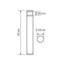 ESYLUX EL10821257 LED DALI Pollerleuchte mit Lotuseffekt...