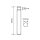 ESYLUX EL10821271 LED Pollerleuchte mit Lotuseffekt ALVA BL 700/100 OP 360° 400 830 DALI AN Grau