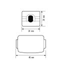 ESYLUX EC10429972 4x Ferritkern (Klappferrit) für...