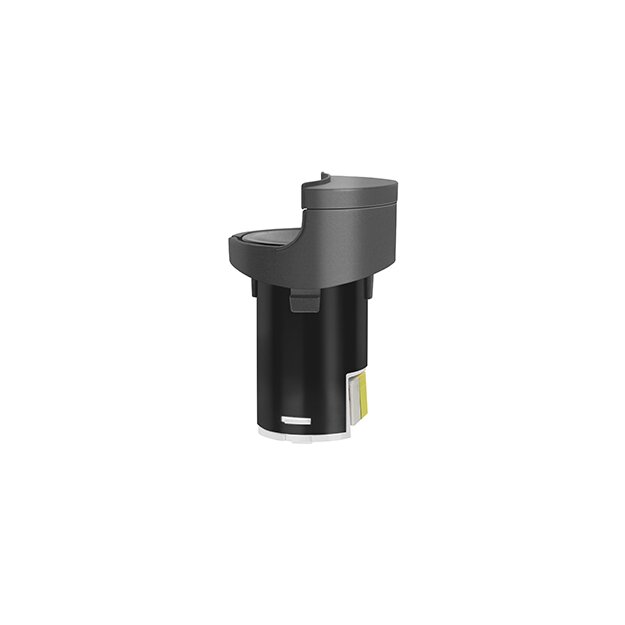ESYLUX EL10521850 Kompletter DALI Bewegungsmelder mit Einbauring und integrierter Regenschutzkappe für ALVA BL MD DALI Pollerleuchten Ø 100 mm ALVA BL 700/100 MD DALI DETECTOR AN