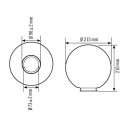 ESYLUX EL10026164 Systemglas für die Leuchten: AL P...