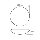 Esylux EO10850127 Ersatz-Abdeckung für Serie ELLEN...