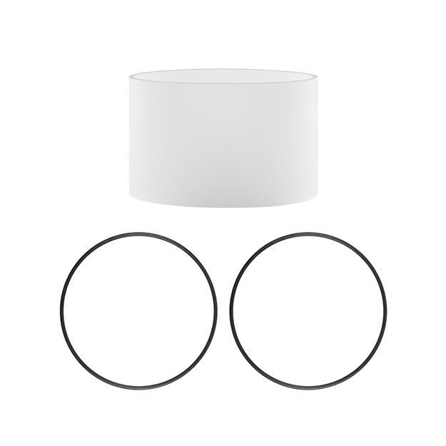 ESYLUX EL00007019 Opaler Diffusor für ALVA BL Pollerleuchten Ø 170 mm und 2 Dichtungsringe ALVA BL 940/170 OP DIFFUSOR + GASKETS-SET