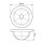 Esylux EL00007040 Linsenmaske für Bewegungsmelder in Pollerleuchten ALVA BL 940/170 MD DALI ALVA BL 940/170 MD LENS MASK