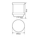 ESYLUX EL10521812 Kompletter Leuchtenkopf für...