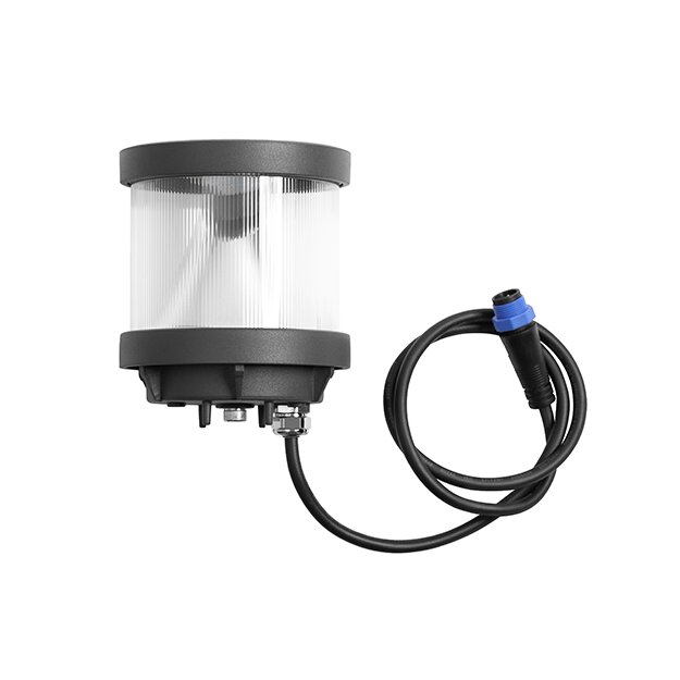 Esylux EL10521843 Kompletter Leuchtenkopf für Pollerleuchten ALVA BL 700/100 mit transparentem Diffusor und mit integrierter LED-Platine 3000 K. ALVA BL 700/100 TR 360° 830 HEAD AN