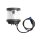 ESYLUX EL10521843 Kompletter Leuchtenkopf für Pollerleuchten ALVA BL 700/100 mit transparentem Diffusor und mit integrierter LED-Platine 3000 K ALVA BL 700/100 TR 360° 830 HEAD AN Grau
