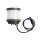 ESYLUX EL10521898 Kompletter Leuchtenkopf für Pollerleuchten ALVA BL 700/100 mit opalem Diffusor und mit integrierter LED-Platine 3000 K ALVA BL 700/100 OP 360° 830 HEAD AN Grau