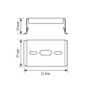 ESYLUX EO10310508 2x verstärkte Montagebügel...