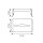 ESYLUX EO10310508 2x verstärkte Montagebügel für den Wandanbau aus OLIVIA-2 WALL MOUNTING BRACKET SET 2x Silber