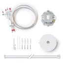 ESYLUX EO10850561 Abhängeset mit zentral montiertem...