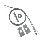 ESYLUX EQ10121616 Stahlseil zur Befestigung von ESYLUX...