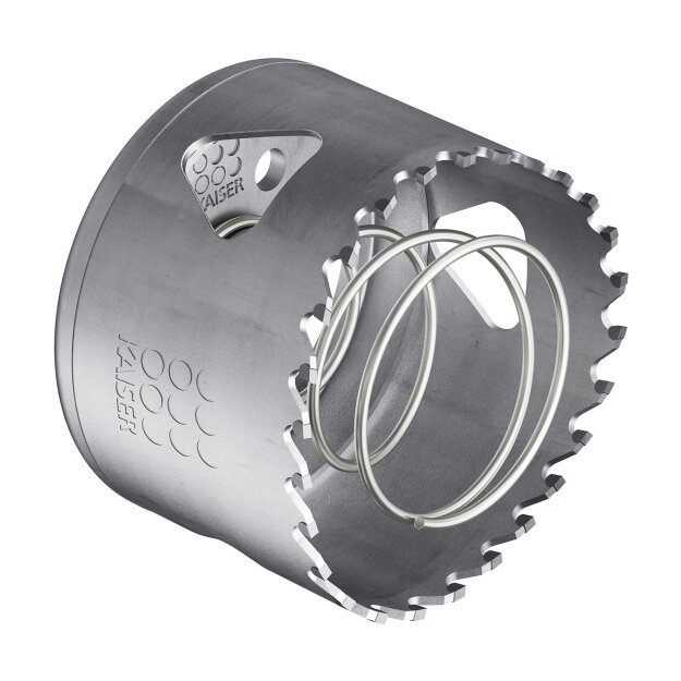 Kaiser 1082-31 Werkzeug EXPERT HM-Fräskrone Ø 68mm mit Auswerfer-Feder Hartmetall-Zähne