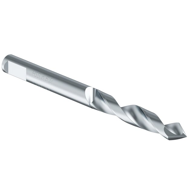Kaiser 1083-60 Werkzeug Zentrierbohrer Ø 6x75mm für PROFI und EXPERT Fräskronen für Spannzapfen Ø 10mm Ø 12mm