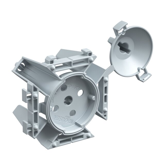 Kaiser 1261-02 Betonbau Aufstockelement 485 mm Werksfertigung obenliegende Einbauten Befestigung Haftmagnet Ø 40 mm