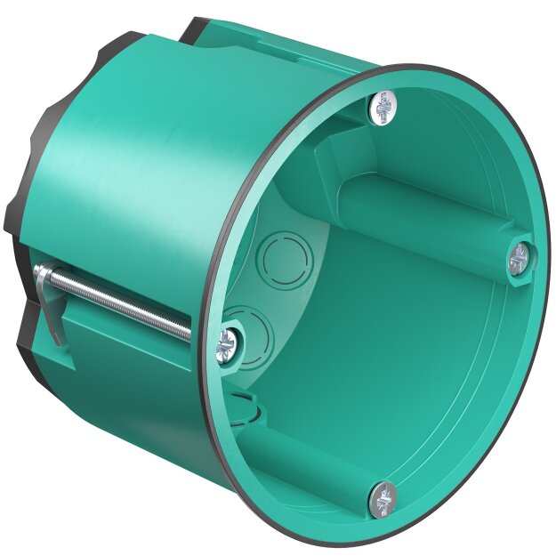 Kaiser 9264-32 Hohlwand Geräte-Verbindungsdose Reinraum mit umlaufender Dichtlippe Tiefe 62 mm