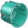 Kaiser 9264-32 Hohlwand Geräte-Verbindungsdose Reinraum mit umlaufender Dichtlippe Tiefe 62 mm