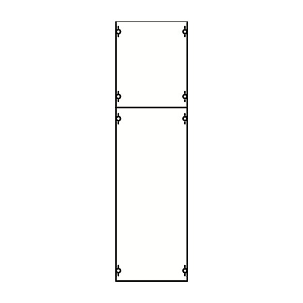 Striebel 2CPX037632R9999 1B2A Berührschutz-Modul 6RE / BH2, 1 FB Modul montiert auf EDF-Profil