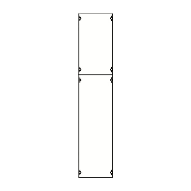 Striebel 2CPX037661R9999 1B4A Berührschutz-Modul 8RE / BH4, 1FB Modul montiert auf EDF-Profil