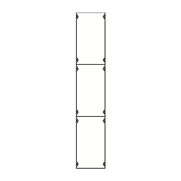 Striebel 2CPX037675R9999 1B5A Berührschutz-Modul 9RE / BH5, 1FB Modul montiert auf EDF-Profil