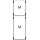 Striebel 2CPX037614R9999 1M1A Montageplatten-Modul 5RE / BH1, 1 FB Modul montiert auf EDF-Profil