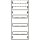 Striebel 2CPX037593R9999 1V0KA Reiheneinbaugeräte-Modul Reihenabstand 125mm, 4RE / BH0, 1FB