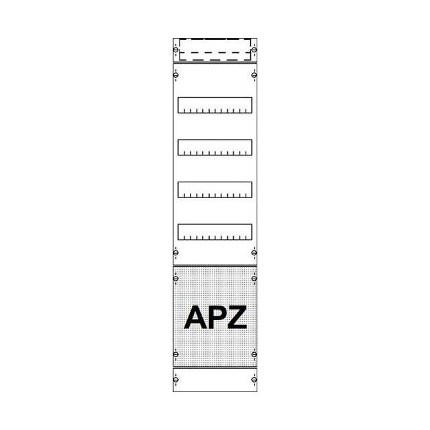 Striebel 2CPX037192R9999 1V30A2B V-Feld BH3 1FB+APZ für Standschrank