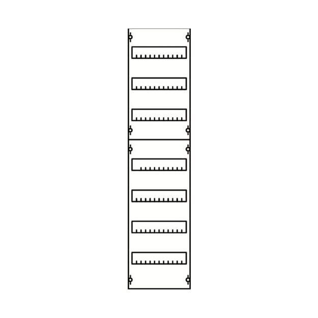 Striebel 2CPX037639R9999 1V3A Reiheneinbaugeräte-Modul Reihenabstand 125mm, 7RE / BH3, 1FB