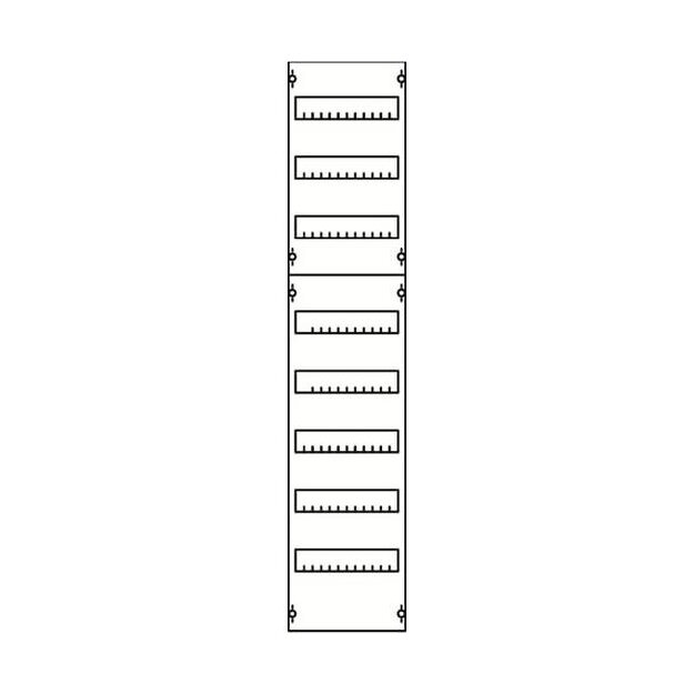 Striebel 2CPX037651R9999 1V4A Reiheneinbaugeräte-Modul Reihenabstand 125mm, 8RE / BH4, 1FB