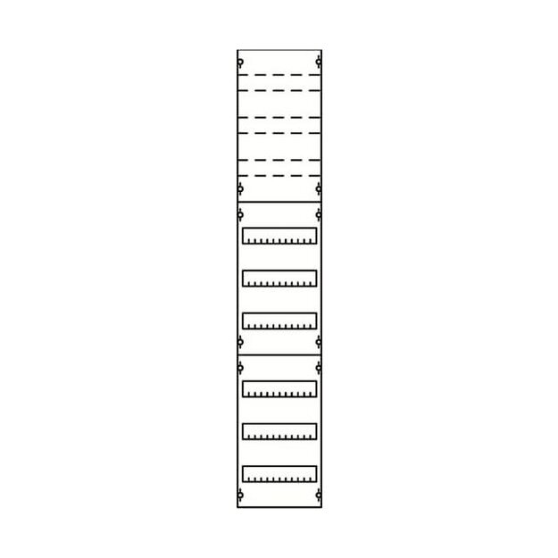 Striebel 2CPX037667R9999 1V5KA Reiheneinbaugeräte-Modul Reihenabstand 125mm, 9RE / BH5, 1FB