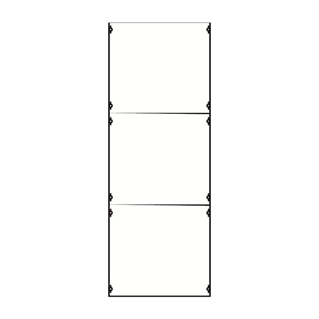 Striebel 2CPX037676R9999 2B5A Berührschutz-Modul 9RE / BH5, 2FB Modul montiert auf EDF-Profil