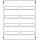 Striebel 2CPX037592R9999 2V0A Reiheneinbaugeräte-Modul Reihenabstand 125mm, 4RE / BH0, 2FB