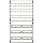 Striebel 2CPX037638R9999 2V23KA Reiheneinbaugeräte-Modul Reihenabstand 125mm, 6RE / BH2, 2FB